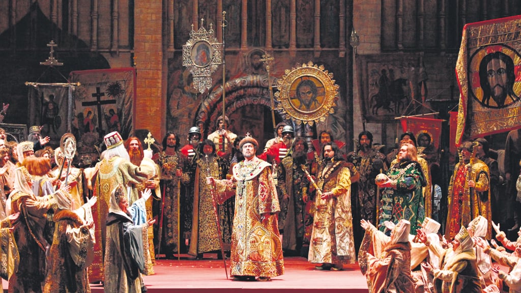 Puesta de Boris Godunov en San Petesburgo, 2017