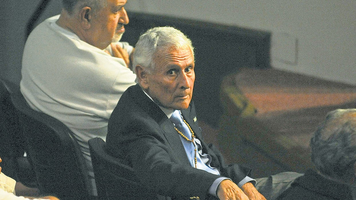 El genocida Miguel Etchecolatz fue trasladado desde la cárcel de Ezeiza el 29 de diciembre pasado.