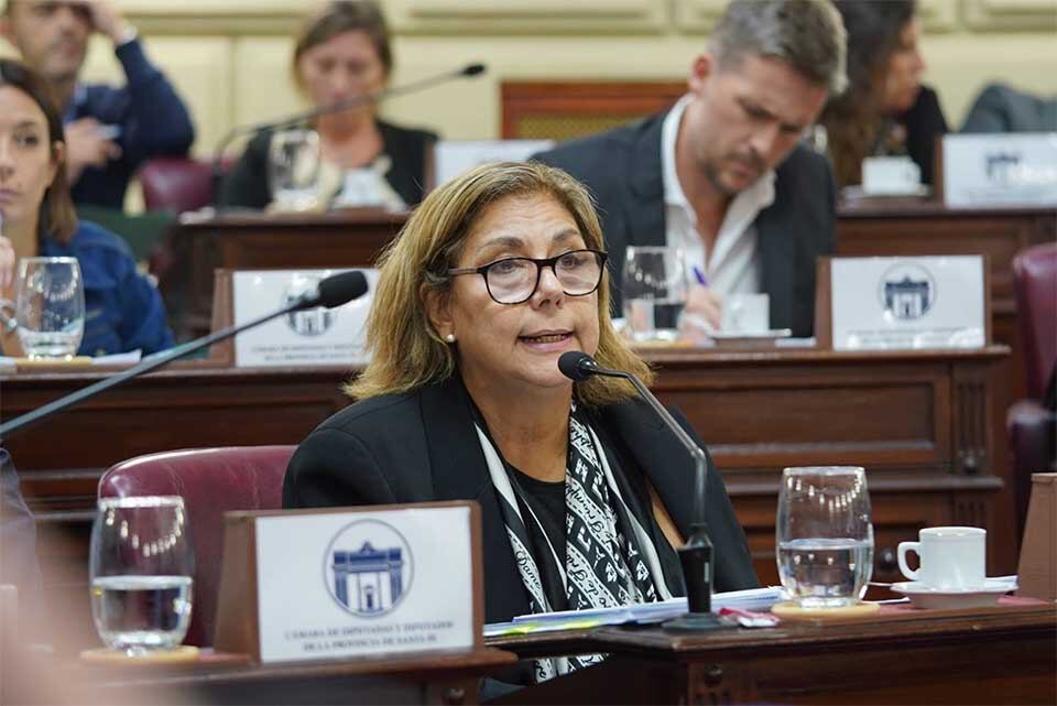 La diputada Sonia Martorano.