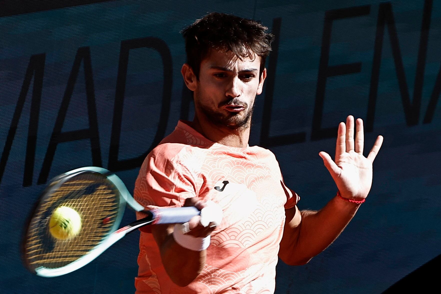 Mariano Navone, se mostró muy sólido en Madrid