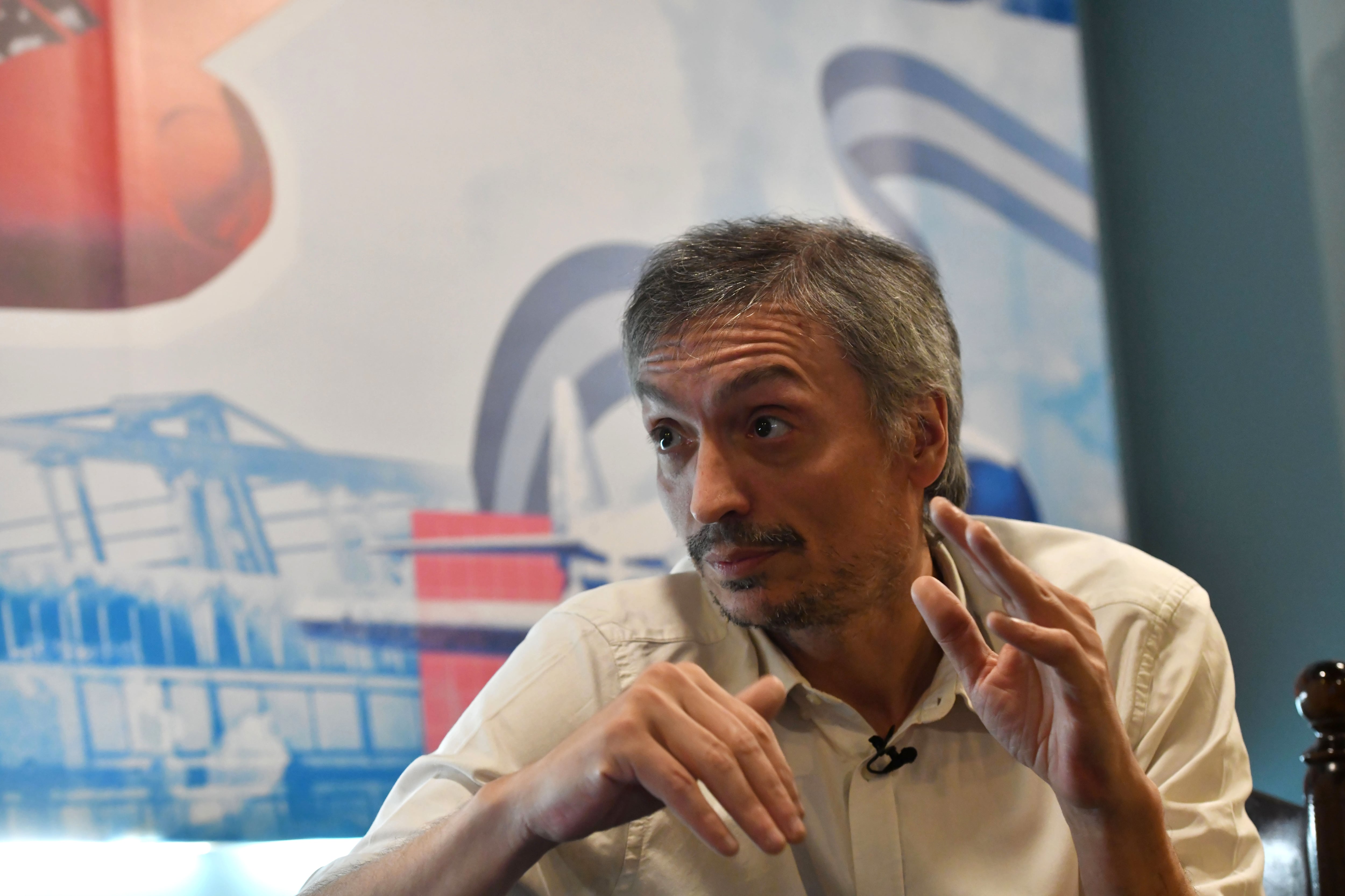 Máximo Kirchner recuerda la relación con su padre.