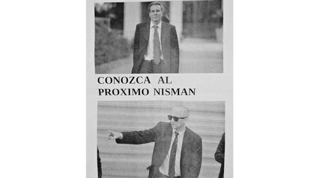 Cartasegna pretendió hacerse pasar por fiscal amenazado.