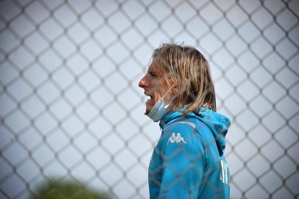 Sebastián Beccacece, DT de Racing.