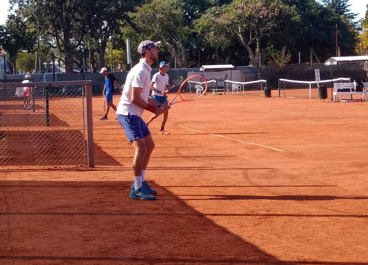 Patricio Heras, reapareció en un torneo profesional.