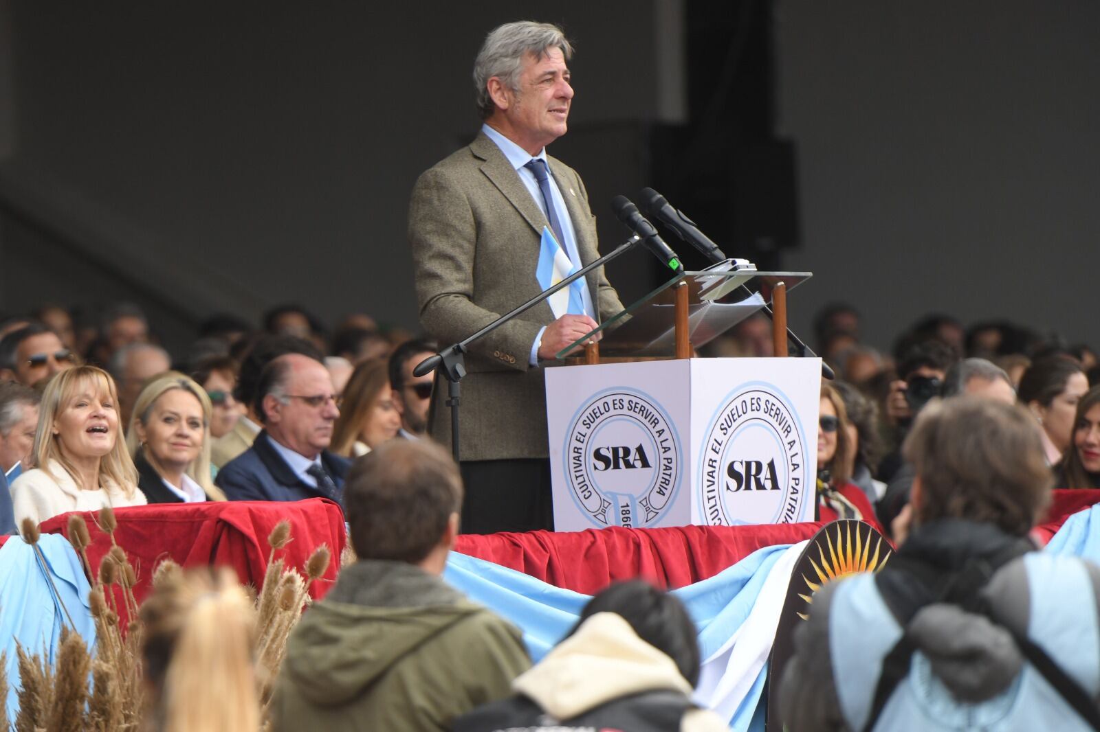 Nicolás Pino, titular de la Sociedad Rural, planteó sus exigencias para respaldar la candidatura de Bullrich.