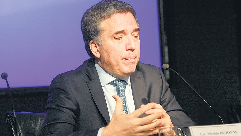 Nicolás Dujovne, ministro de Hacienda y Finanzas.