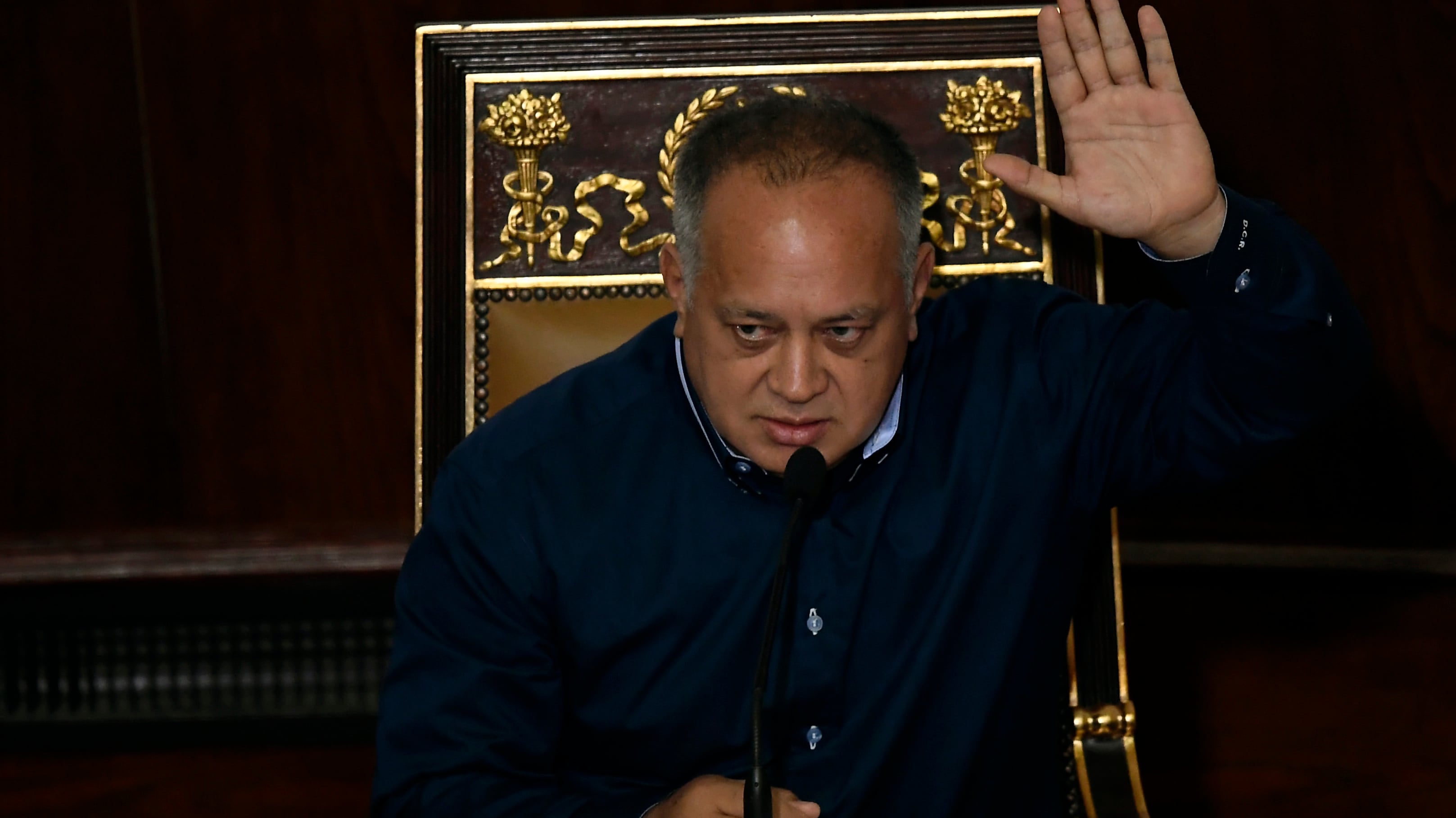Diosdado Cabello, presidente de la Asamblea Constituyente.
