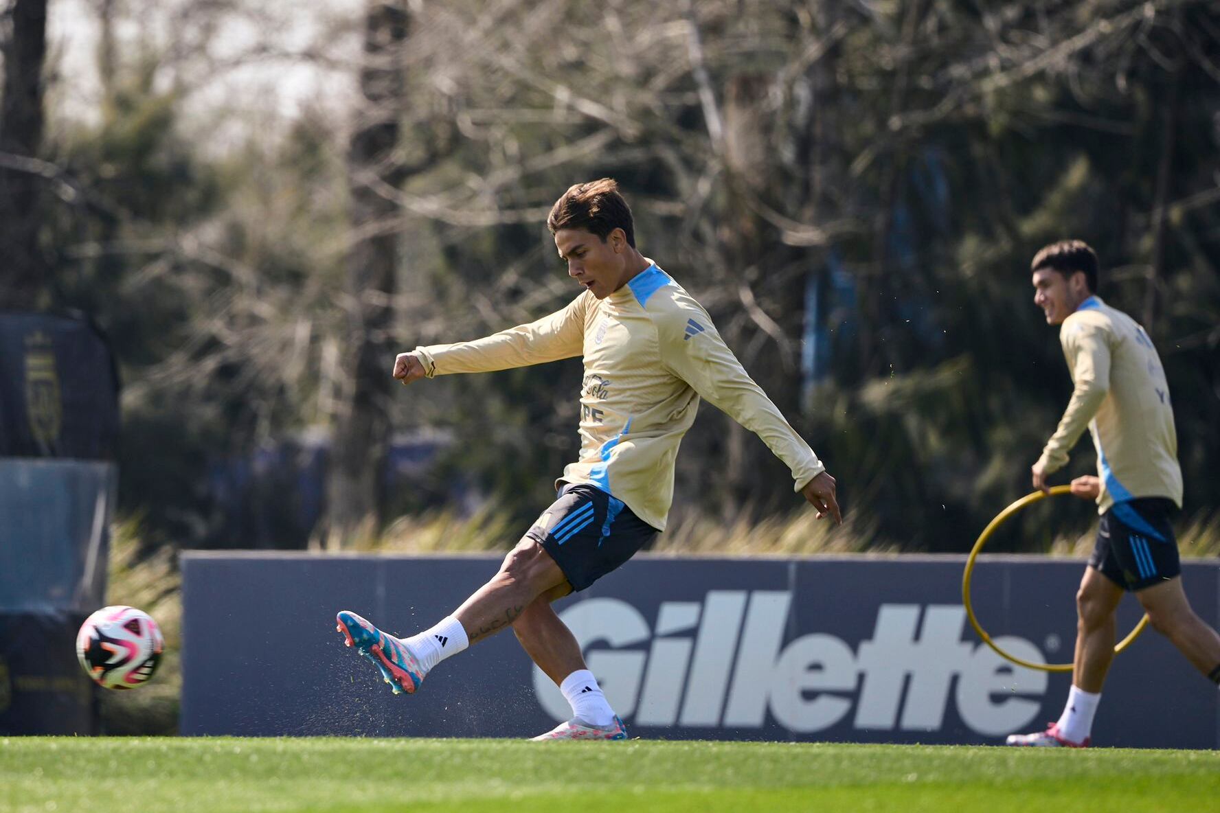 Dybala se dio el gusto de volver a convertir en su regreso albiceleste. No lo hacía desde la Finalissima.