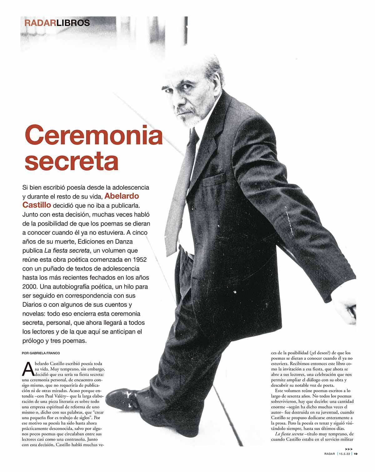 Muy lejos te vas - 12/05/2022