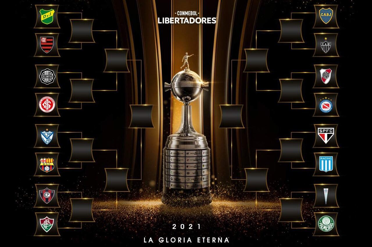 La llave de Libertadores. Varios pesos pesados por el lado derecho
