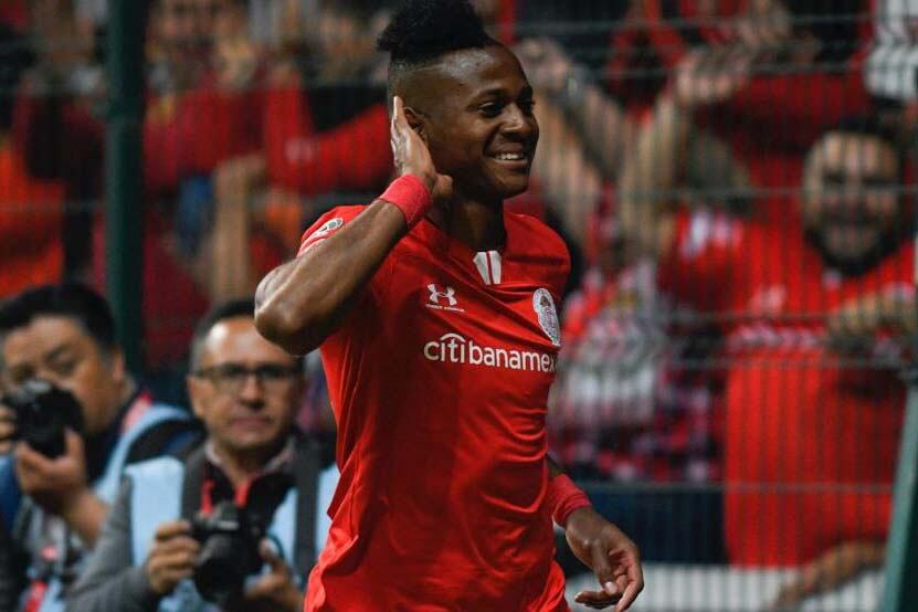 El delantero ecuatoriano Michael Estrada.