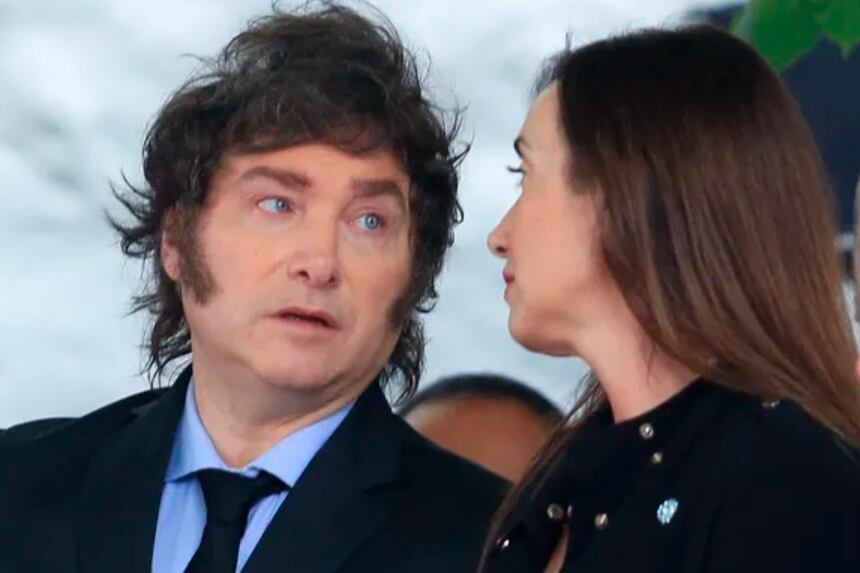 Milei espera "el puñal" definitivo de la vice.