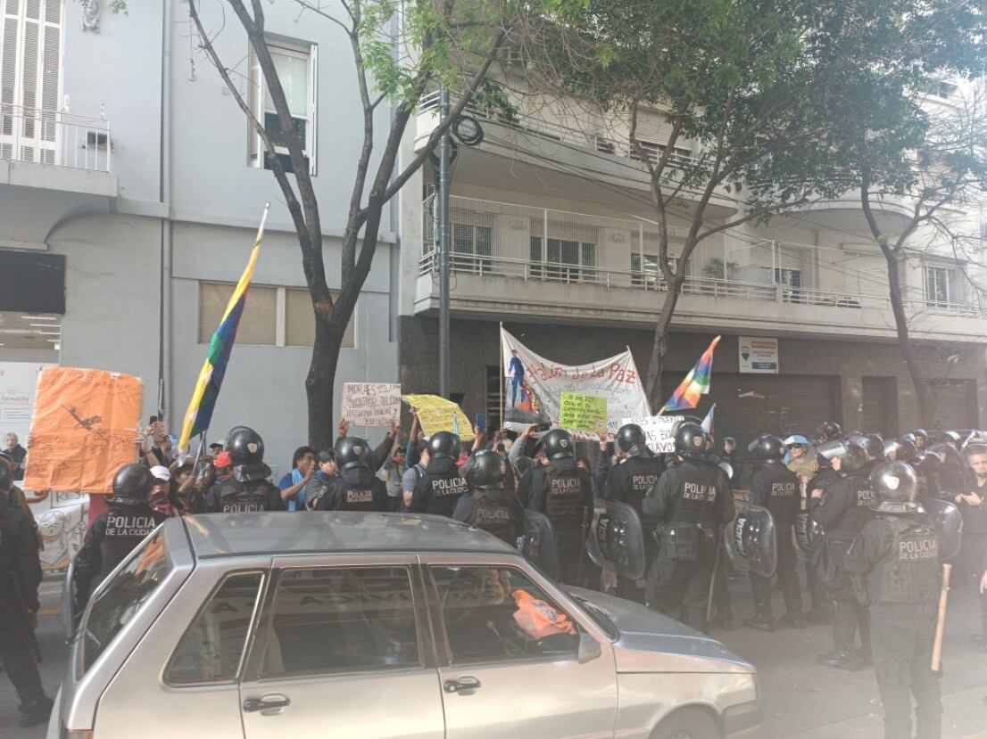 La organización convocó a una marcha para hacer visible su rechazo a la reforma parcial de la Constitución jujeña.