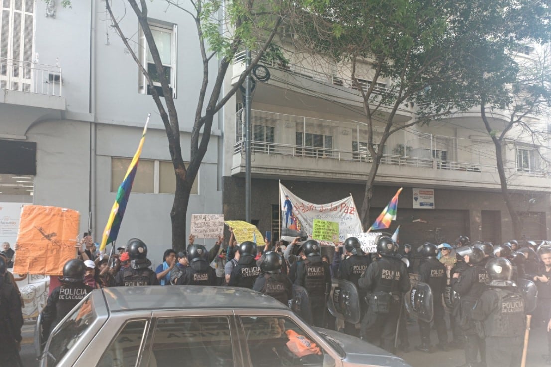 La organización convocó a una marcha para hacer visible su rechazo a la reforma parcial de la Constitución jujeña.