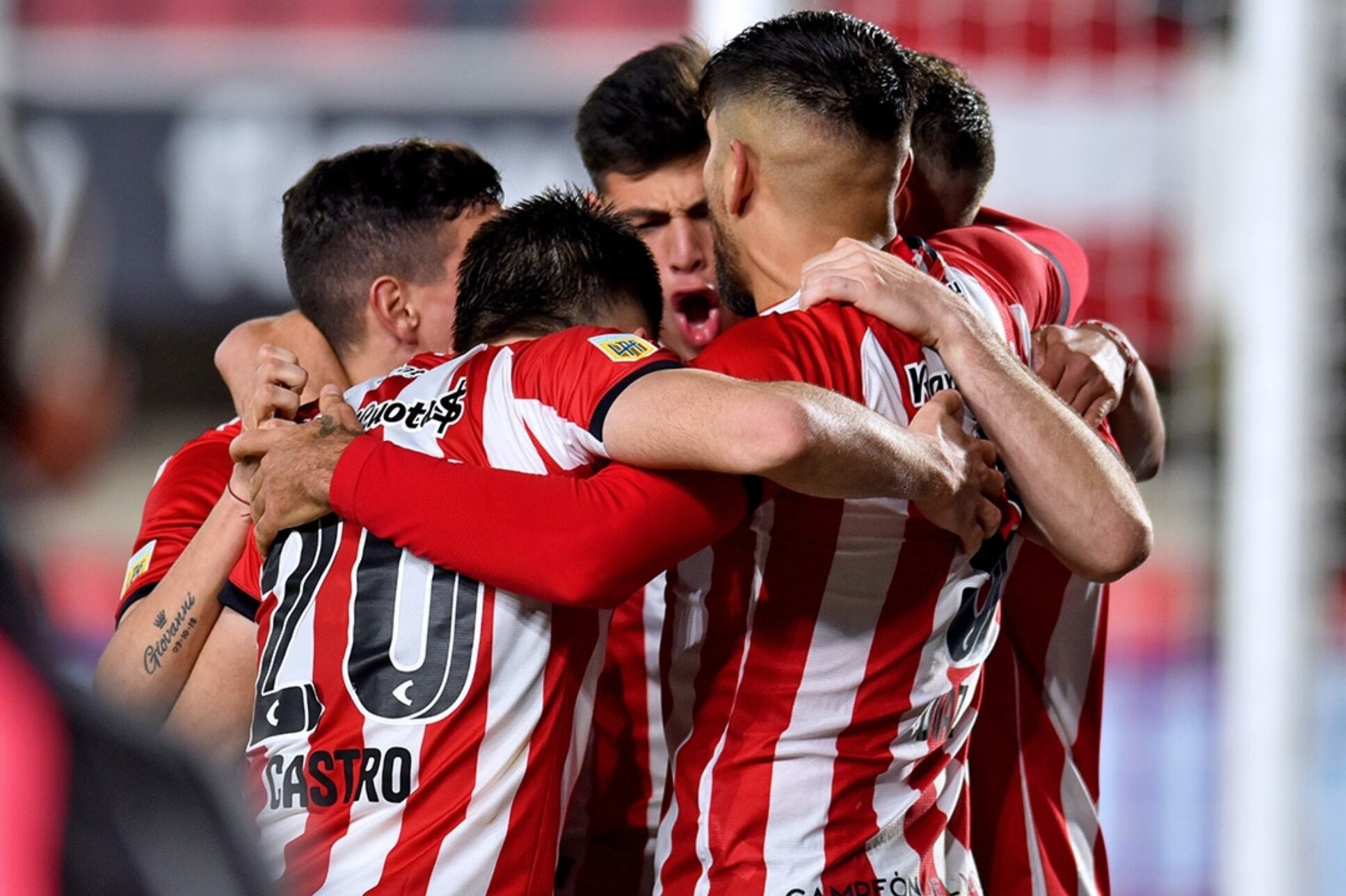 Estudiantes es uno de los líderes de la Liga Argentina 2022. Foto: Liga Profesional de Fútbol.