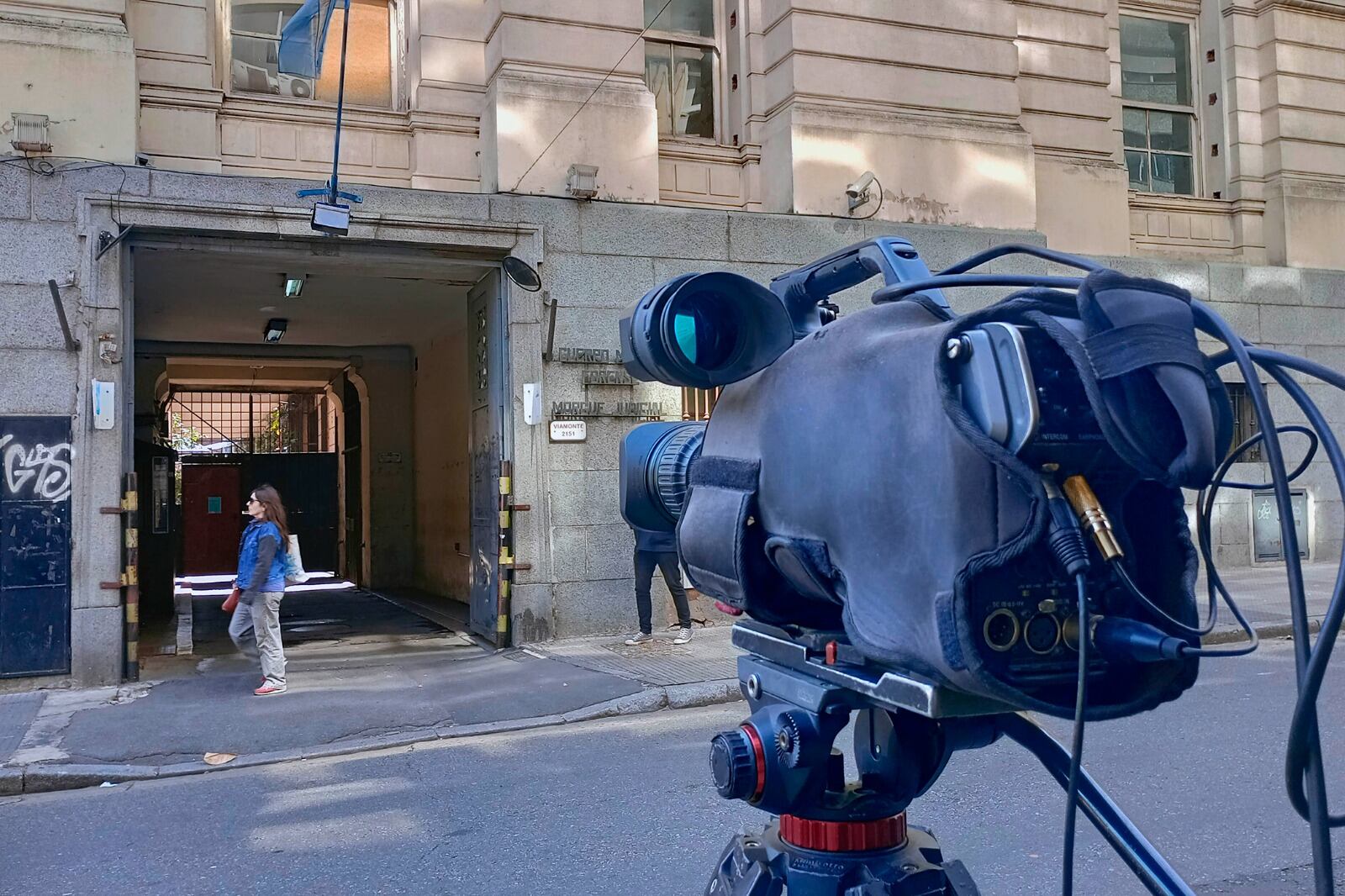 La Morgue, donde se realizará la autopsia.