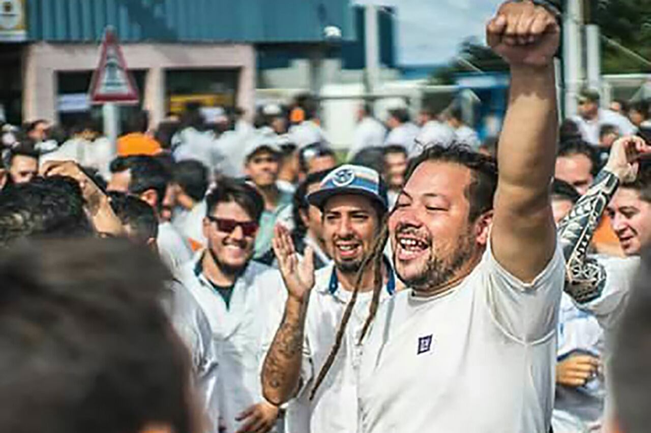 Sebastián Romero y Daniel Ruiz militan en el mismo partido, el PSTU (Partido Socialista del los Trabajadores Unificado).