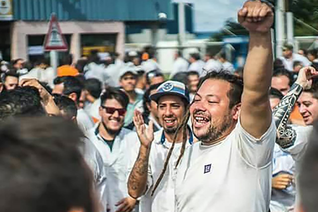 Sebastián Romero y Daniel Ruiz militan en el mismo partido, el PSTU (Partido Socialista del los Trabajadores Unificado).