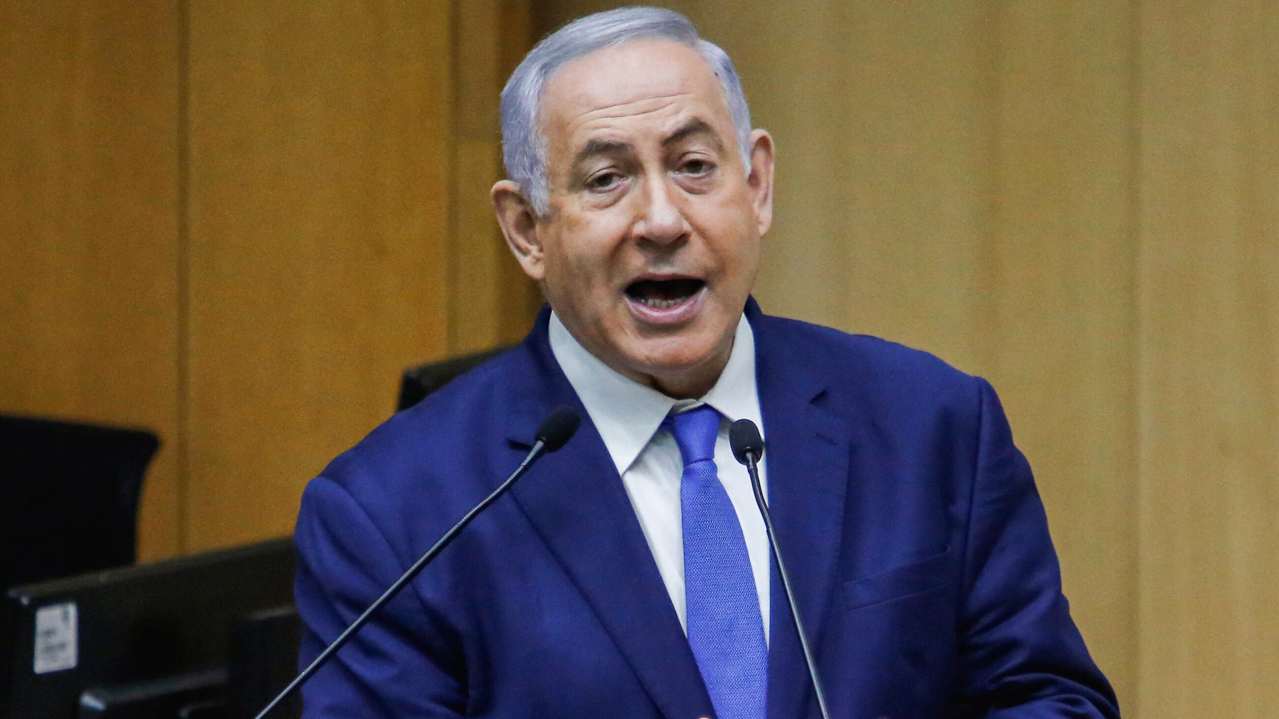 Benjamin Netanyahu busca la reelección en los comicios del 17 de septiembre.
