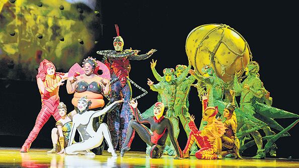 Cada insecto, con su modo particular de moverse, pone en juego una disciplina circense distinta.