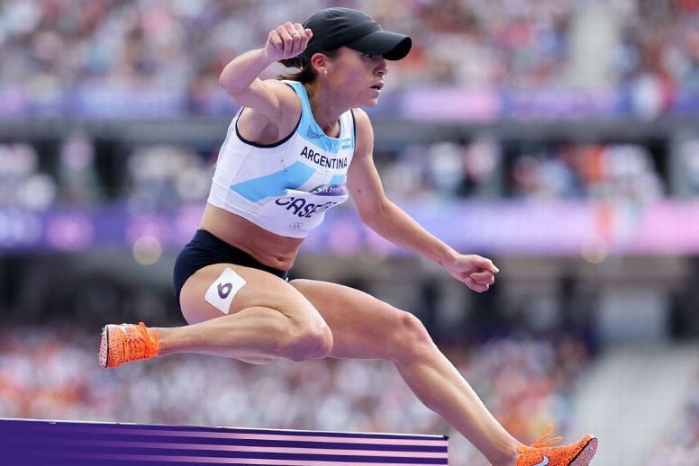 Bélen Casetta, 34ª en la prueba de 3.000 metros con obstáculos en París 2024.