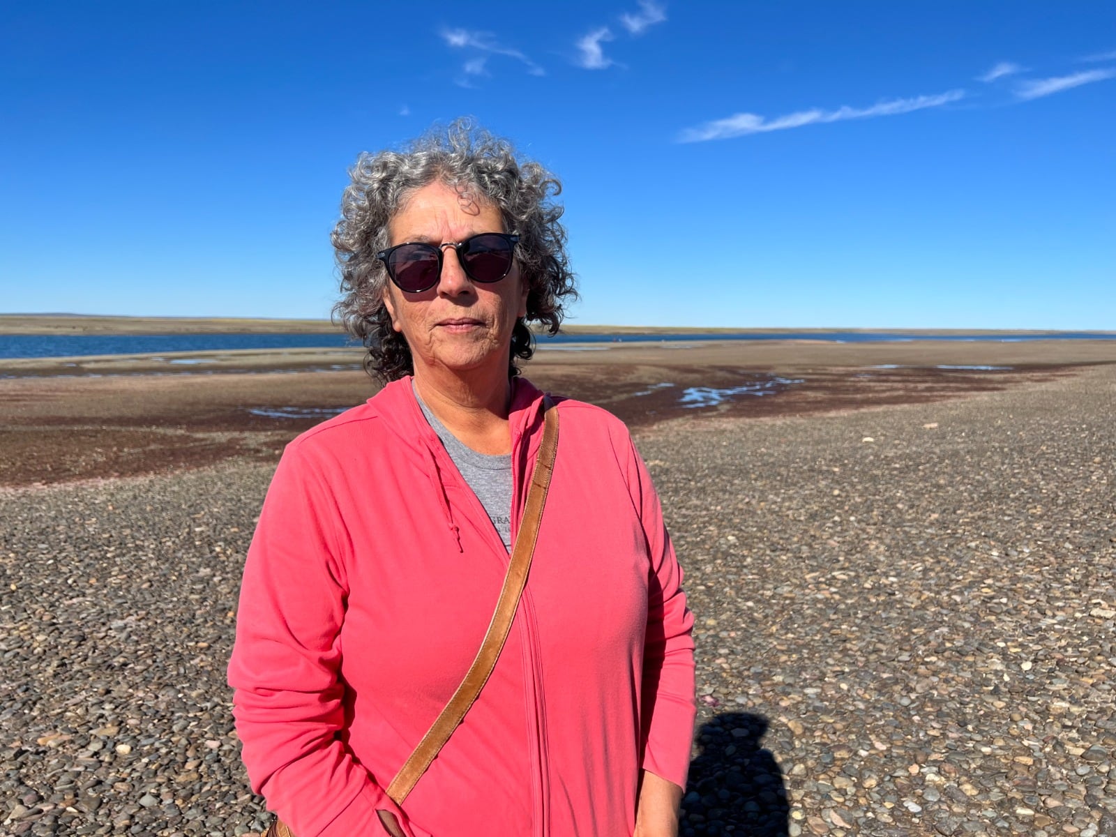 Mirta Carabajal es guardiana del golfo de San Matías