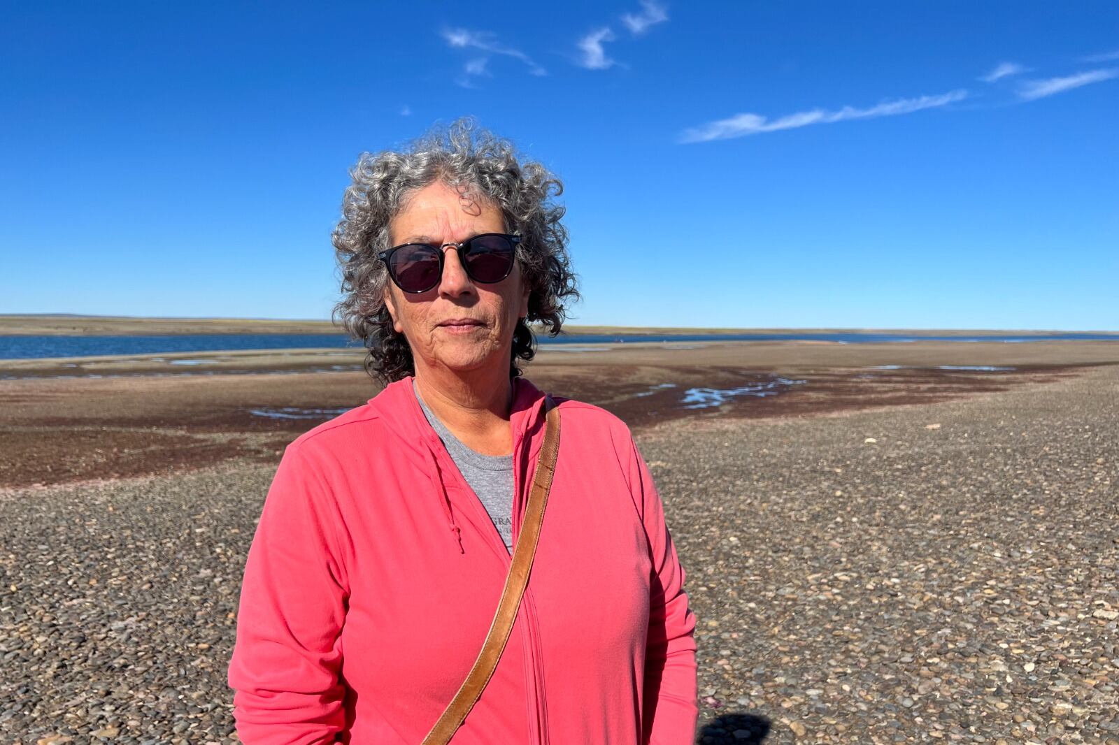 Mirta Carabajal es guardiana del golfo de San Matías