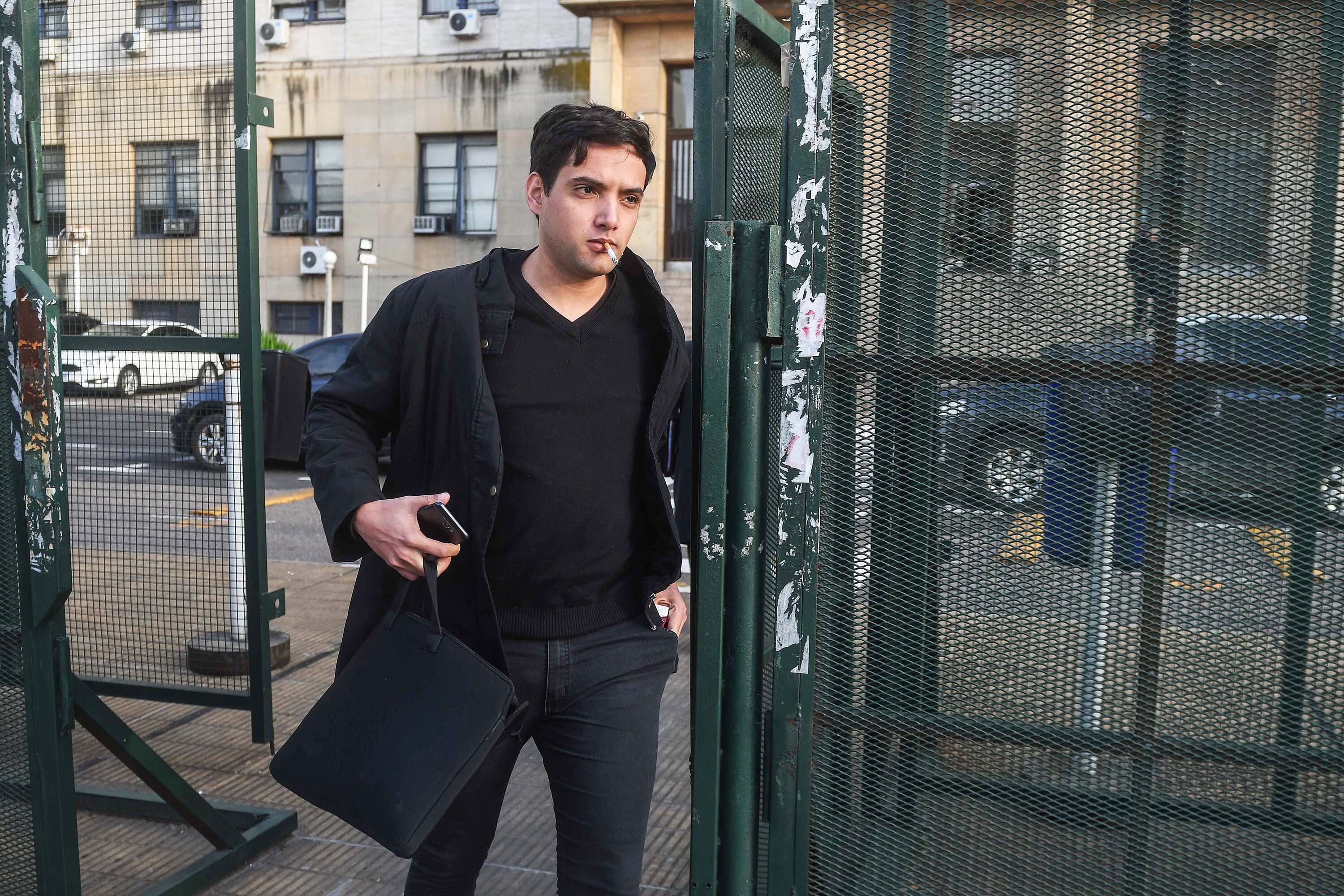 Jonathan Morel en Comodoro Py.