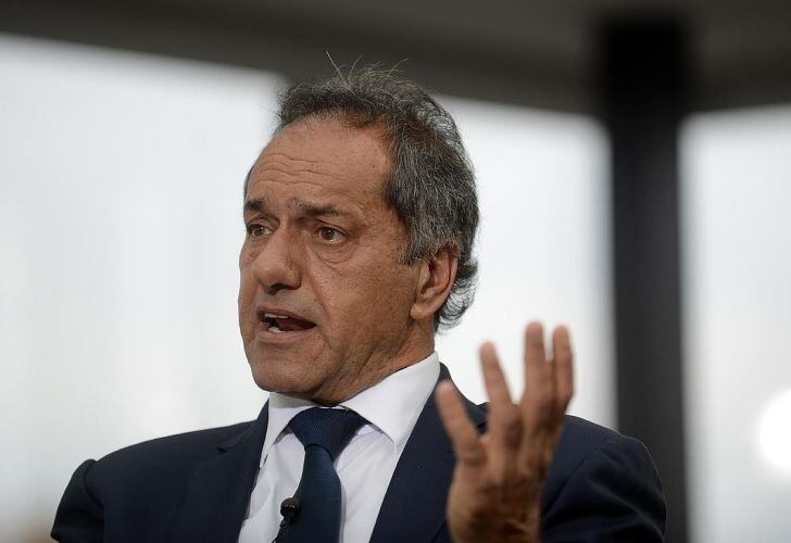 El embajador Daniel Scioli se reunió este martes con su par de Brasil, Mauro Vieira. 