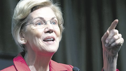 Según Warren, Trump incurrió en “inconducta grave.”