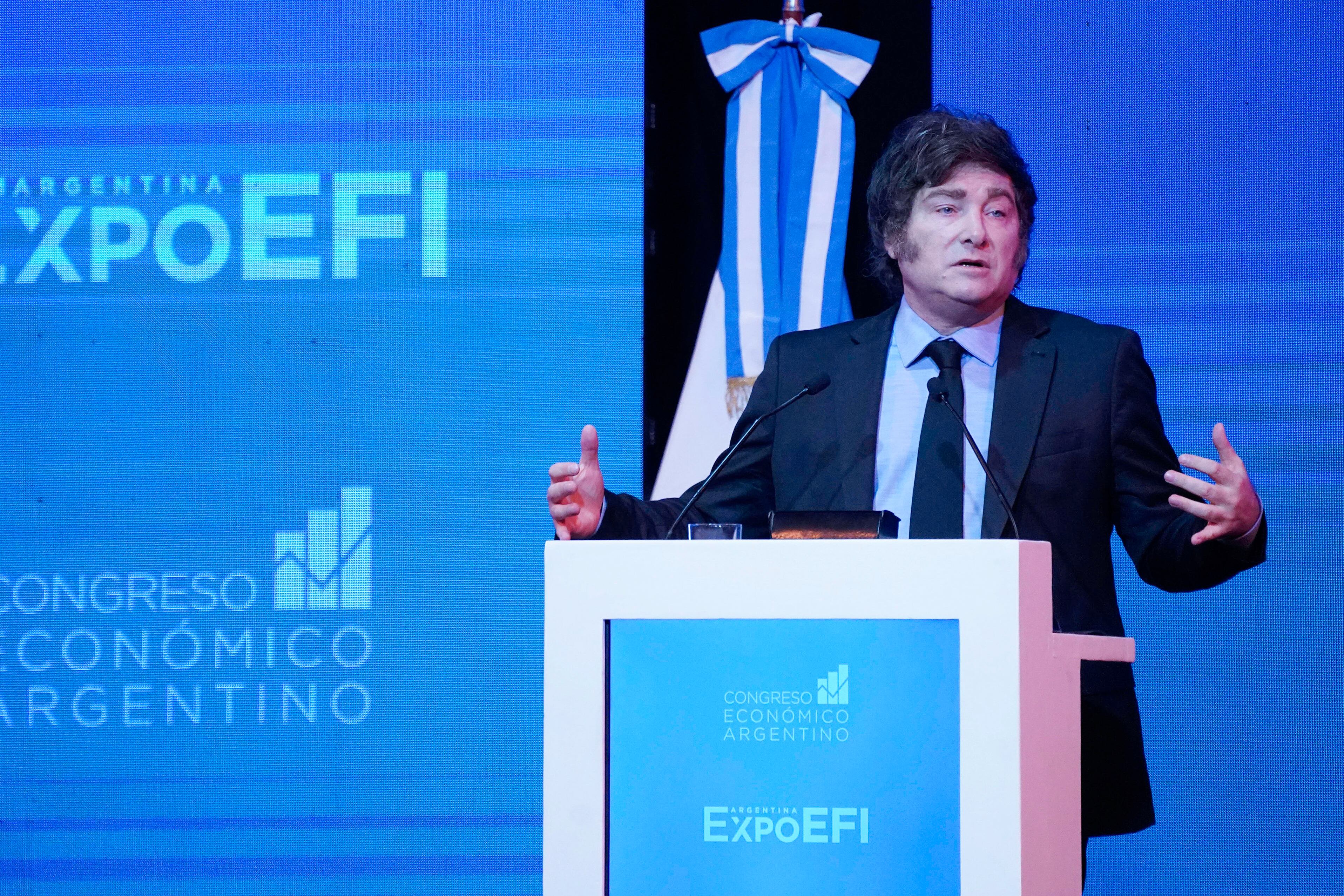 Presidente Javier Milei.