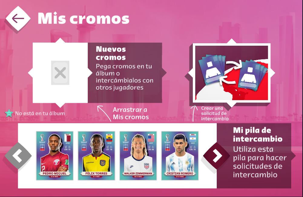 Álbum virtual del Mundial: cómo obtener dos sobres diarios extra