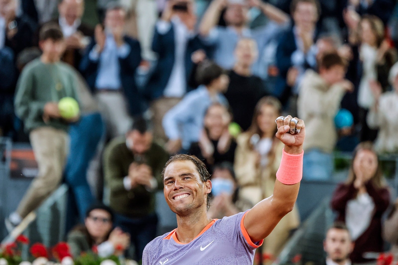 La sonrisa de Nadal, por un triunfo que puede ser un punto de inflexión