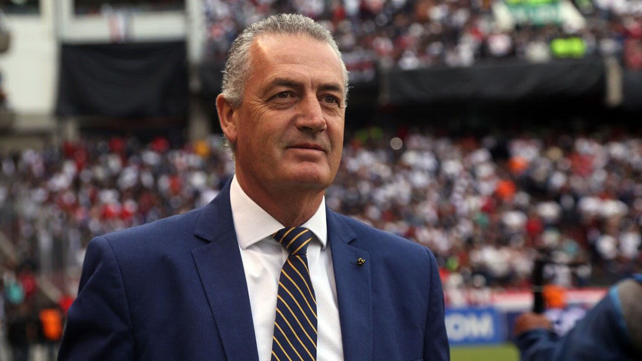 Gustavo Alfaro ya levantó un trofeo en Boca: la Supercopa Argentina ante Central.