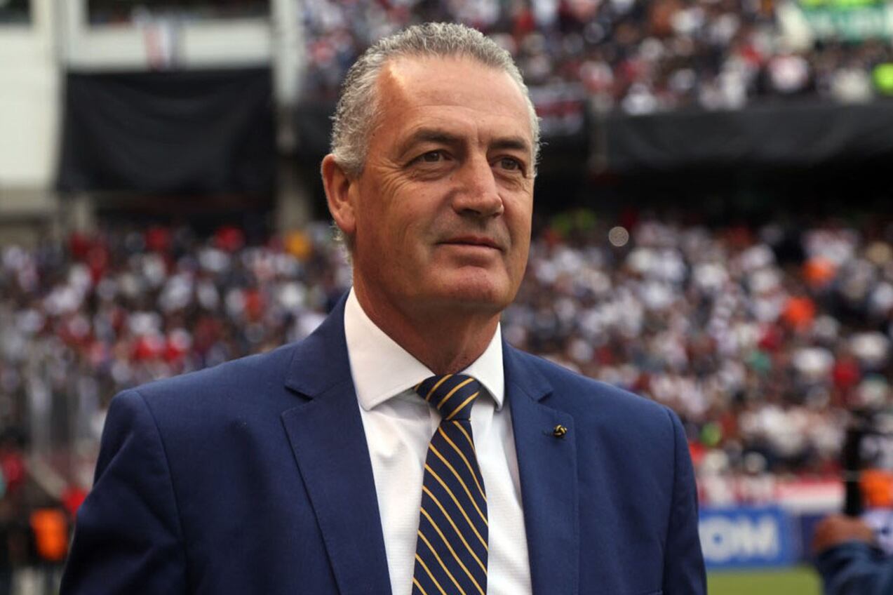 Gustavo Alfaro ya levantó un trofeo en Boca: la Supercopa Argentina ante Central.