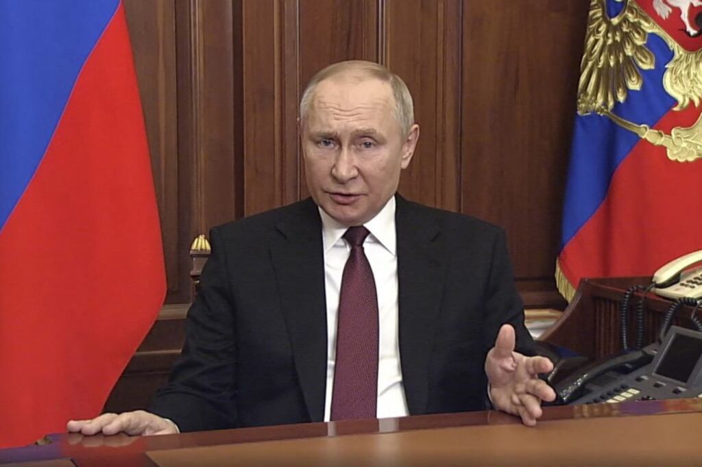 Vladimir Putin aseguró que "no tenía otra opción".