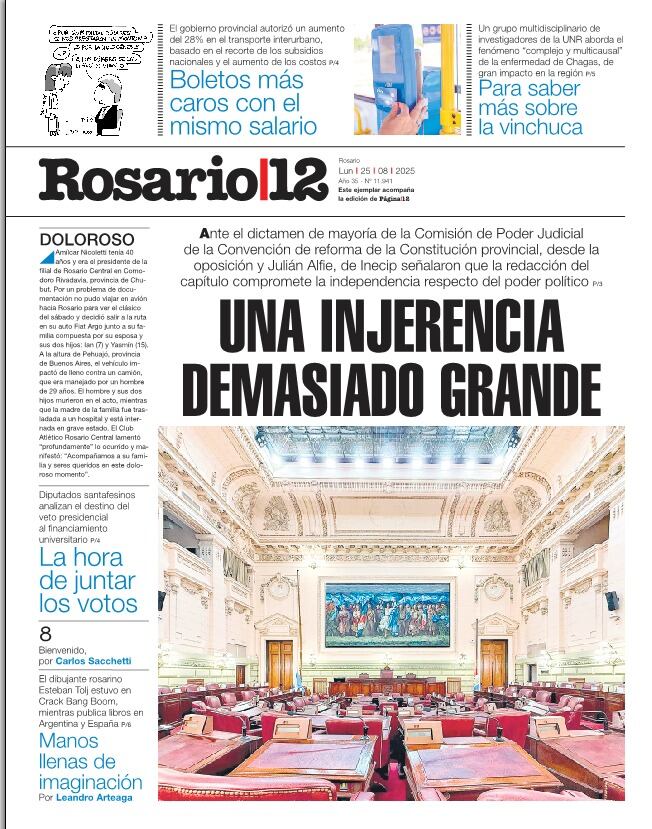 "El dictamen afecta la independencia judicial" - 24/08/2025