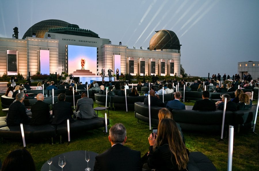 El evento de presentación del logo del Mundial 2026 se desarrolló en Los Ángeles (Foto: FIFA).