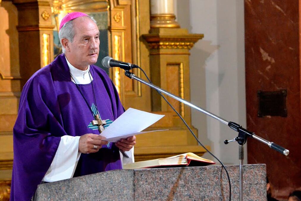 Jorge Lugones, el obispo que preside la Pastoral Social.
