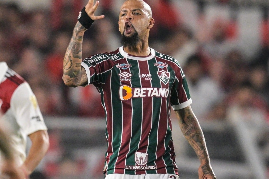Felipe Melo es pieza clave del sistema defensivo de Fluminense
