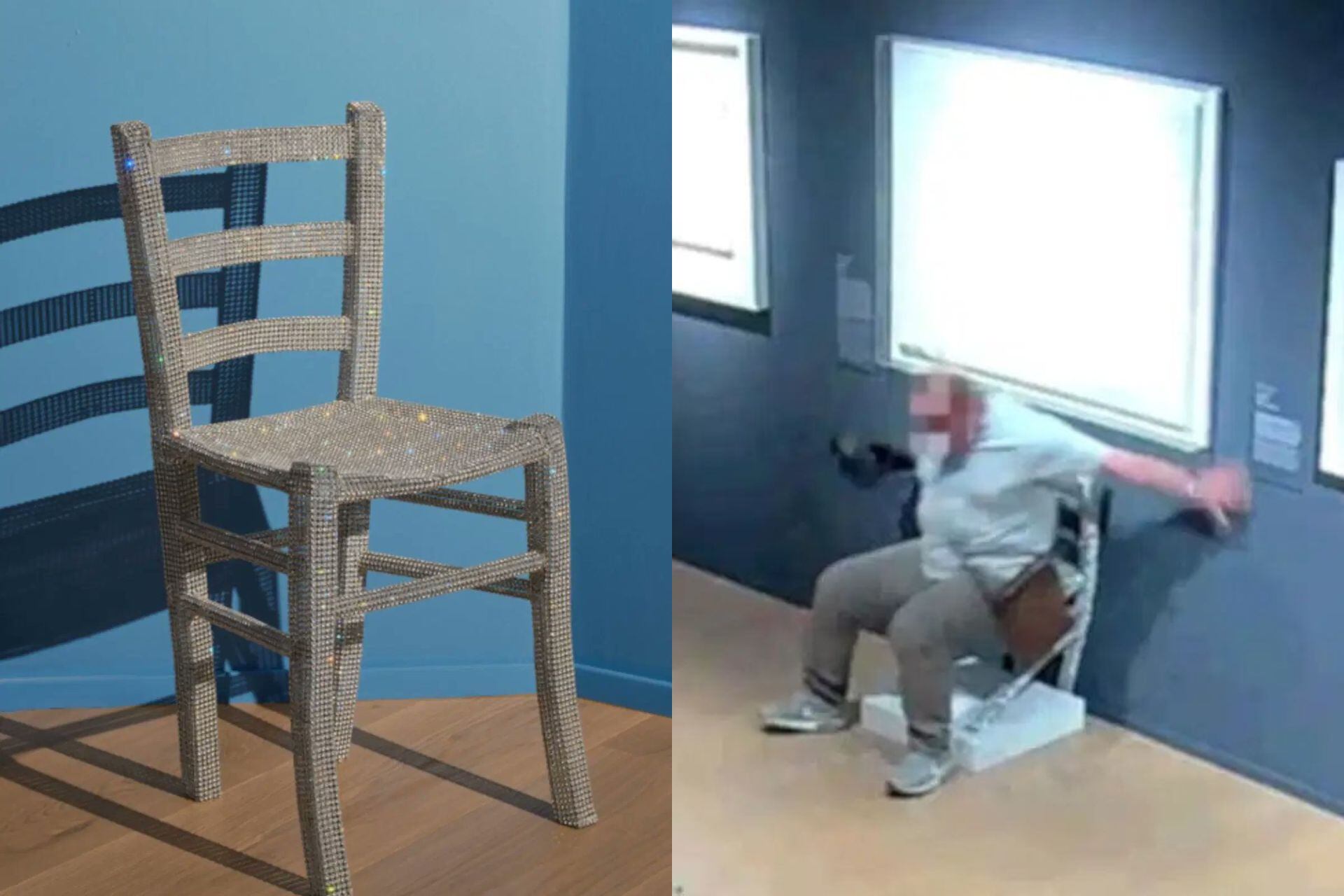  Un turista rompió una silla de cristales Swarovski en un museo de Verona y escapó