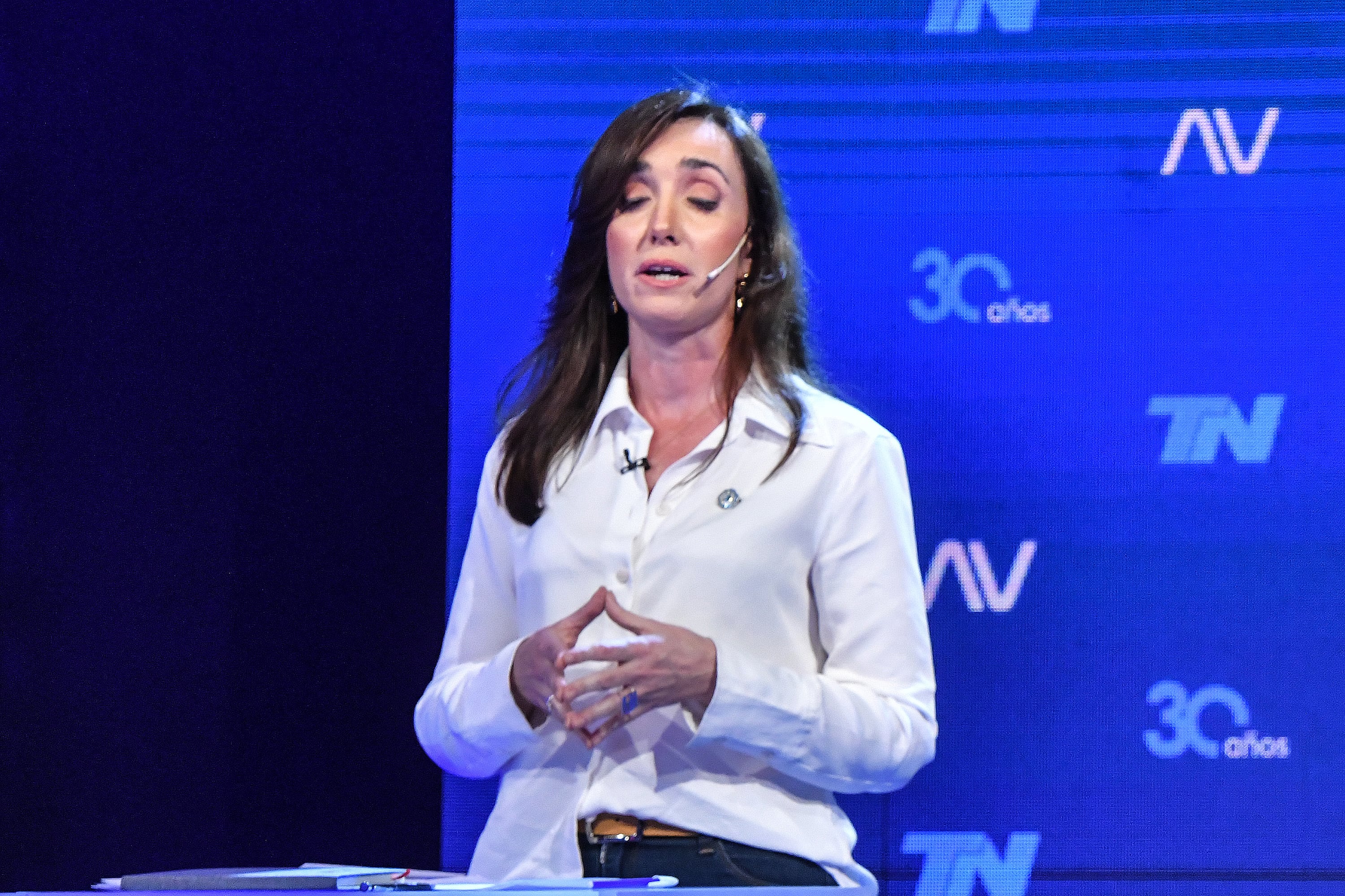 Victoria Villarruel, la candidata a vice de Milei.