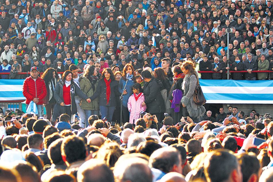 Los referentes políticos expresaron su apoyo al frente Unidad Ciudadana.