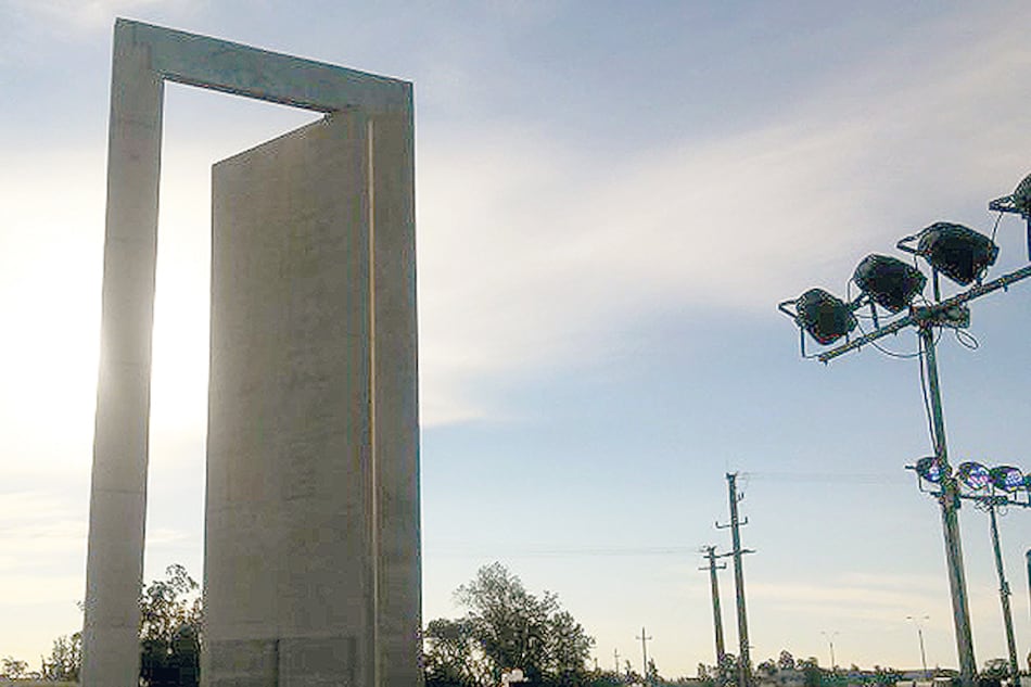 El diseño del memorial estuvo a cargo de dos hijos de presos políticos.