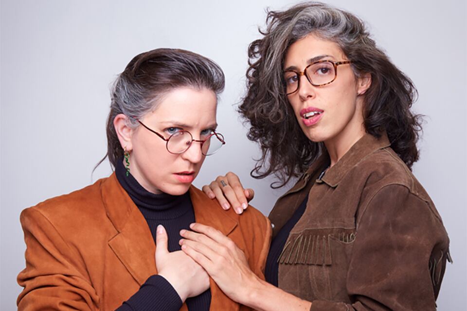 Lucy Patané y Paula Maffia trabajan juntas desde hace muchos años.