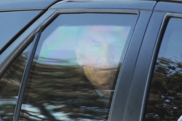 Mauricio Macri, al llegar hoy al acto en Santa Fe.