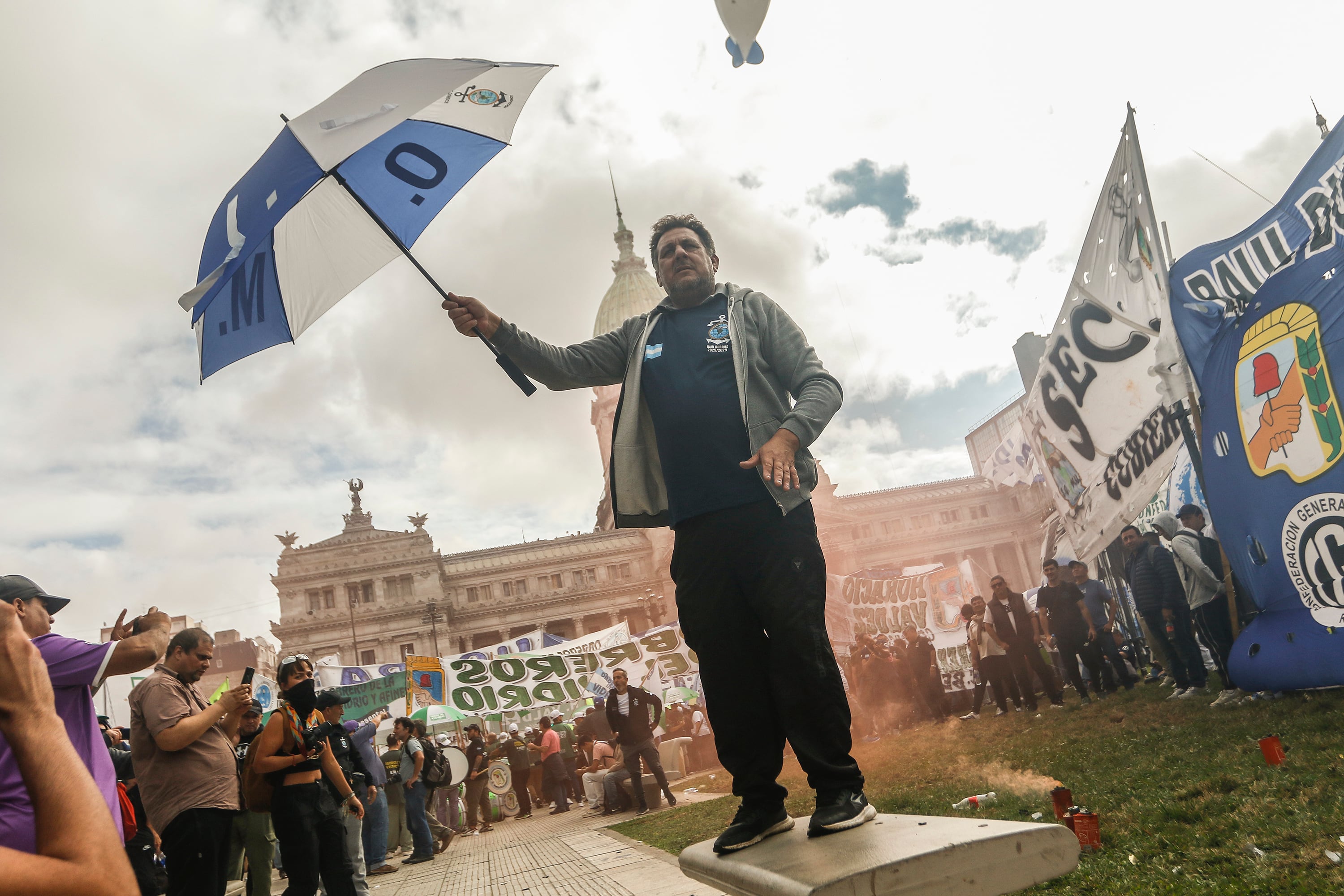 Marcha CGT, Jubilados-09/04/2025