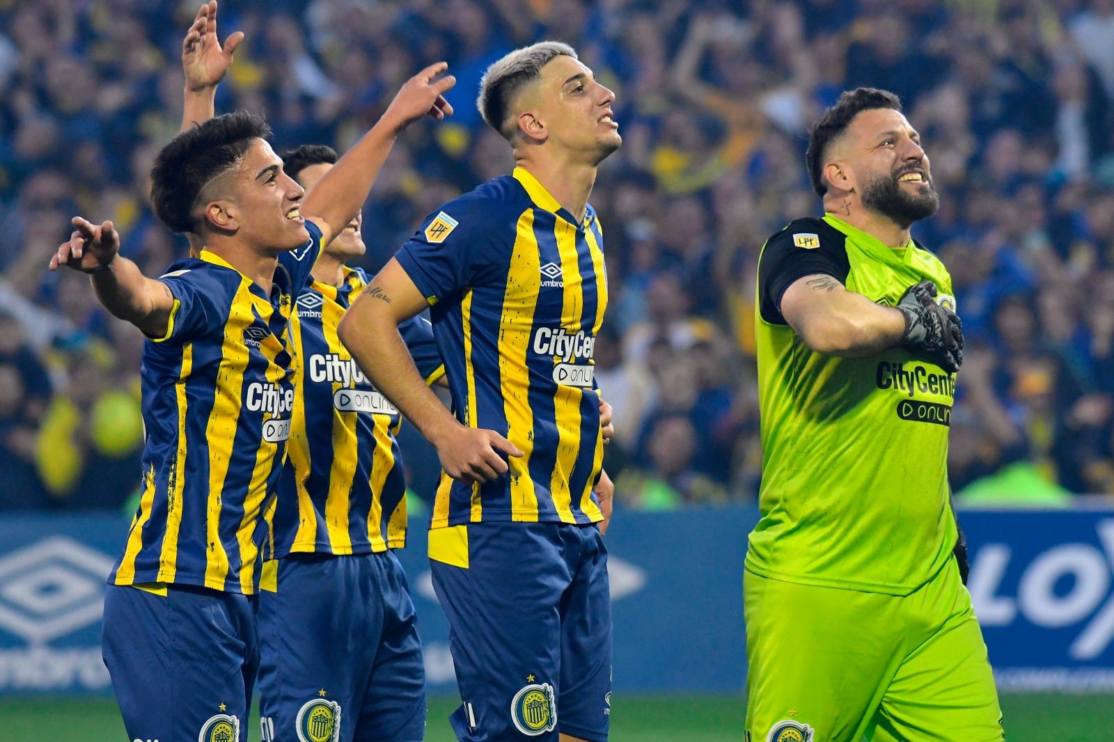 El festejo fue todo de Central en el clásico rosarino