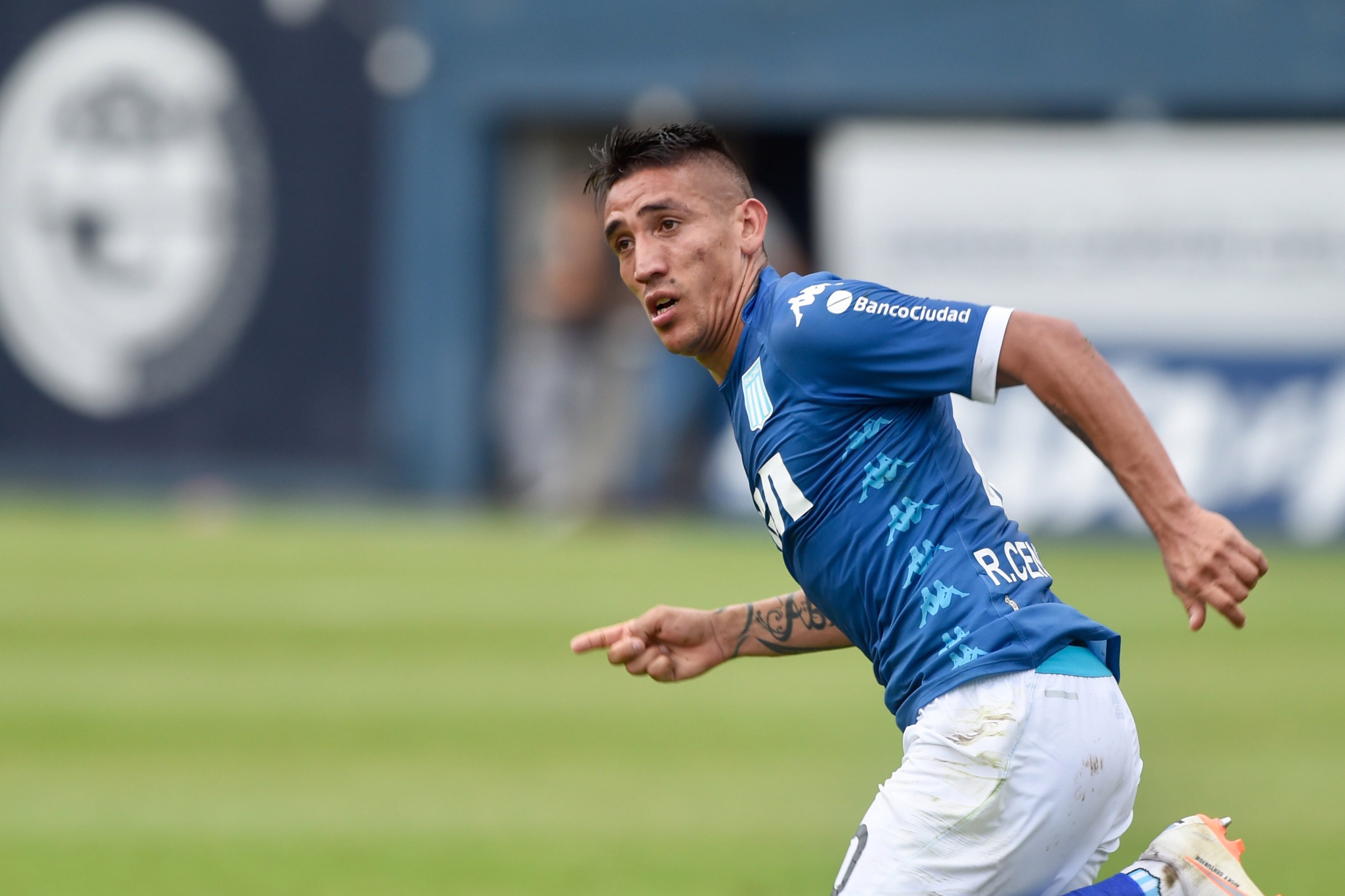 Ricardo Centurión, en su última etapa en Racing Club.