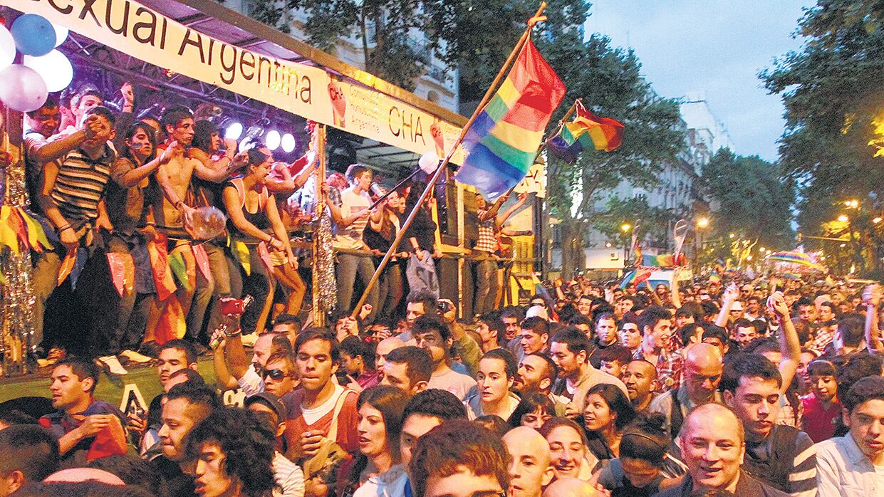 La Marcha del Orgullo se realiza todos los años, pero esta vez sin apoyo gubernamental.
